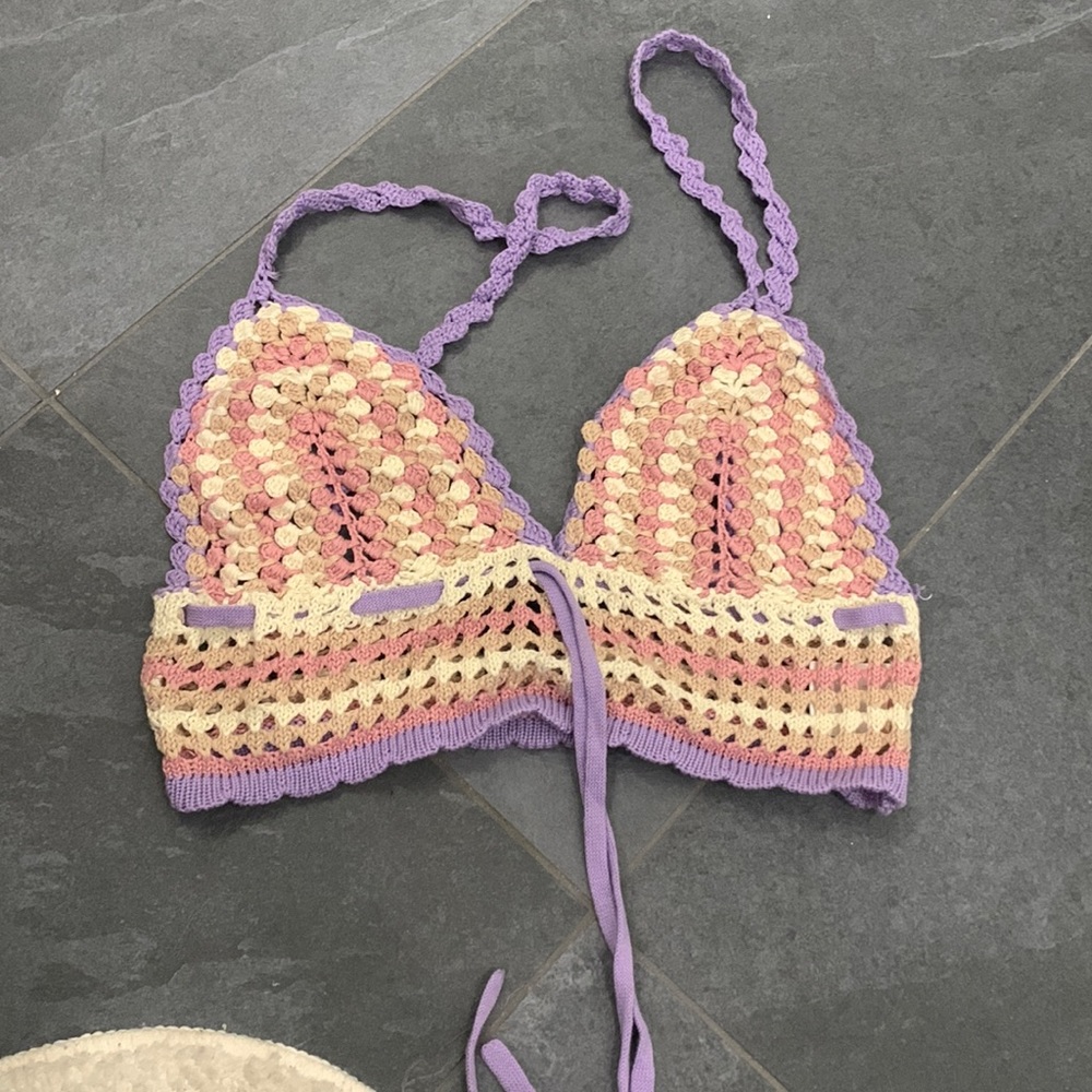 House of Harlow x revolve crochet top